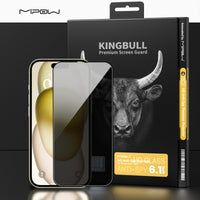 Anti-Spy Tempered Glass for iPhone 15/14 - MIPOW