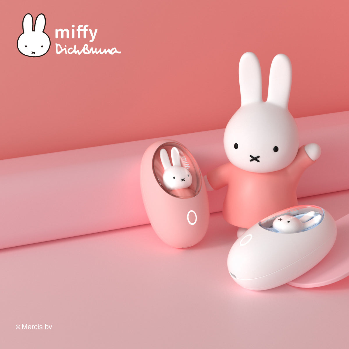 Mipow X Miffy ミッフィー Hand Warmer Egg for Winter