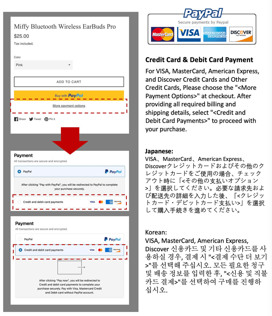 How to Pay Credit Card Debit Card with Paypal
