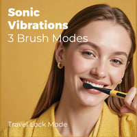 SlimPro i4 Electric Toothbrush /Yellow - MIPOW