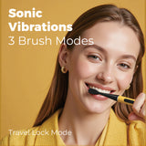 SlimPro i4 Electric Toothbrush /Yellow - MIPOW