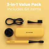 SlimPro i4 Electric Toothbrush /Yellow - MIPOW