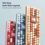 104 Keyboard, Mouse, & Large-Desk-Pad/ PINK