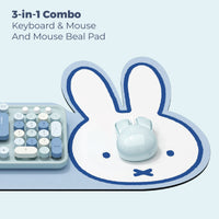 104 Keyboard, Mouse, & Large-Desk-Pad/ PINK