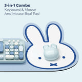 104 Keyboard, Mouse, & Large-Desk-Pad/ PINK