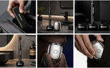 BRUSGO Men-Kit Combo:  i4-Snap E-Toothbrush & ROTOR Shaver - Black - MIPOW