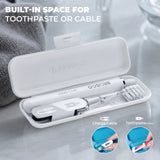 BRUSGO i4-Mini Electric Toothbrush - White - MIPOW