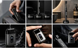 BRUSGO Men-Kit Combo:  i4-Snap E-Toothbrush & FOIL Shaver - Black - MIPOW