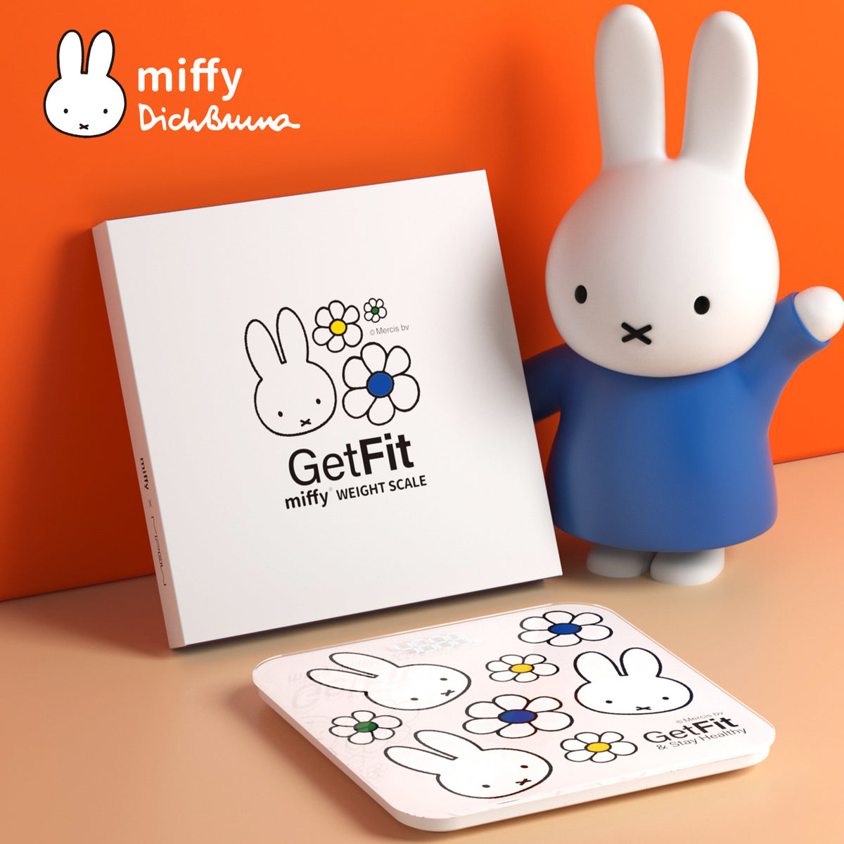 MIFFY Digital Step On High Precision Body Weight Scale 11x11 inch 400 ...
