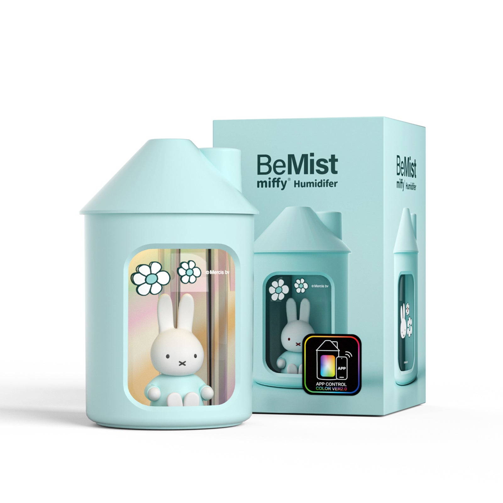 [MIPOW] ミッフィー 加湿器 350ml 箱無し [ブルー] 1_6d5ab17a-86c1-417b-838f-