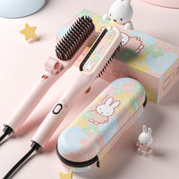 Miffy Foldable Hair Straightener Brush - Heater Comb - MIPOW