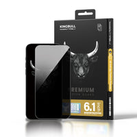 HD Anti-Spy Premium Silk Tempered Glass for iPhone 16 - MIPOW