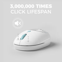 MIFFY Dual Mode Wireless Mouse (2.4GHz + Bluetooth 5.0) PINK