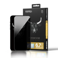 HD Anti-Spy Premium Silk Tempered Glass for iPhone 16 - MIPOW