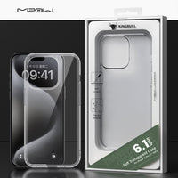 Crystal Clear TPU Soft CASE for iPhone 15/14 - MIPOW