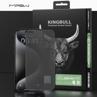Anti-Glare Tempered Glass for iPhone 15/14 - MIPOW
