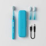 BRUSGO i4-Mini Electric Toothbrush - CYAN - MIPOW