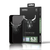 Premium 3D HD Silk Tempered Glass for iPhone 16 - MIPOW