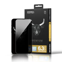 HD Anti-Spy Premium Silk Tempered Glass for iPhone 16 - MIPOW
