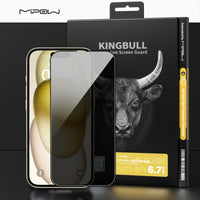 Anti-Spy Tempered Glass for iPhone 15/14 - MIPOW