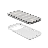 IRONBULL Tempered Glass Case for iPhone 18/17