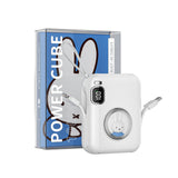 20W Power Bank Magic Dual Cables /Pink