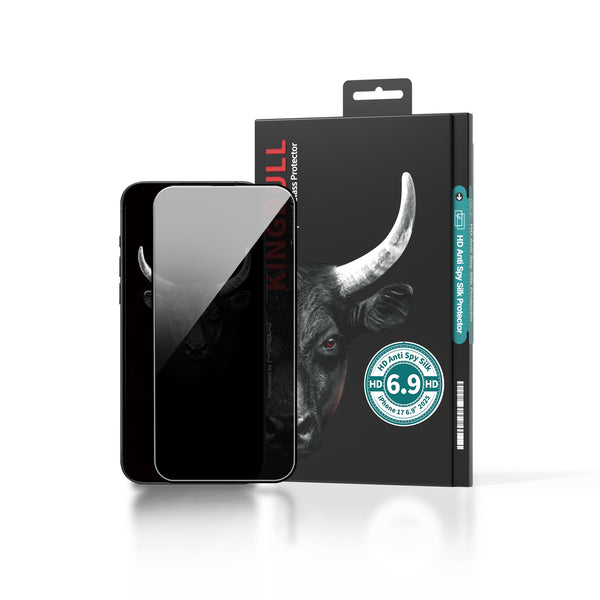 HD Anti-Spy Premium Silk Tempered Glass for iPhone 17