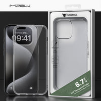 Crystal Clear TPU Soft CASE for iPhone 15/14 - MIPOW