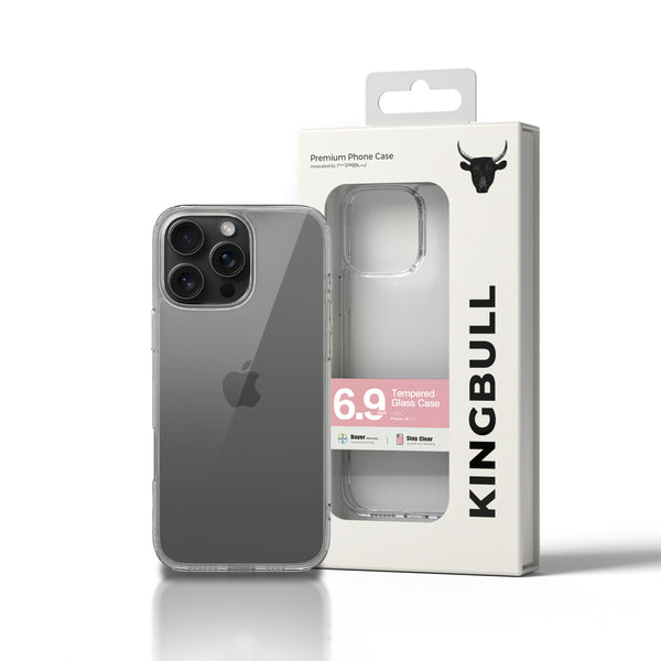 Transparency Crystal Clear CASE for iPhone 16 - MIPOW