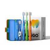 BRUSGO i4-Mini Electric Toothbrush - 3COLOR FAMILY PACK