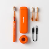 BRUSGO i4-Snap Electric Toothbrush - Orange - MIPOW