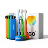 BRUSGO i4-Snap Electric Toothbrush - 3COLOR FAMILY PACK