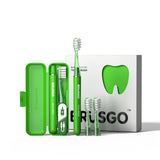 BRUSGO i4-Mini Electric Toothbrush - GREEN - MIPOW