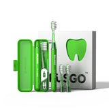 BRUSGO i4-Mini Electric Toothbrush - GREEN - MIPOW