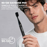 BRUSGO i4-Mini Electric Toothbrush - Black - MIPOW