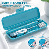 BRUSGO i4-Mini Electric Toothbrush - CYAN - MIPOW