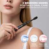 BRUSGO i4-Snap Electric Toothbrush - Black - MIPOW
