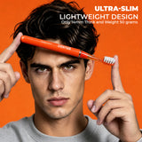 BRUSGO i4-Snap Electric Toothbrush - Orange - MIPOW