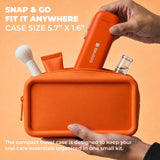 BRUSGO i4-Snap Electric Toothbrush - Orange - MIPOW