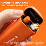 BRUSGO i4-Snap Electric Toothbrush - Orange - MIPOW