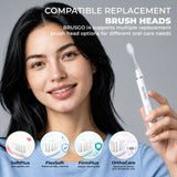 BRUSGO i4-Snap Electric Toothbrush - White - MIPOW