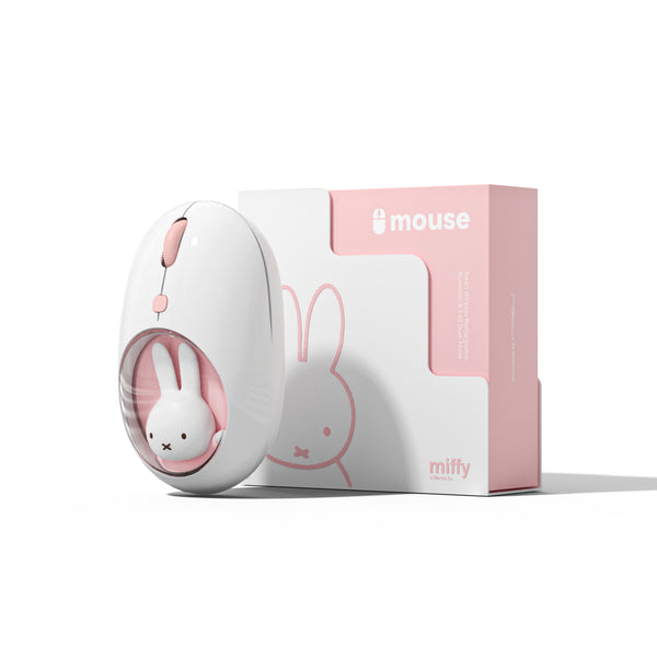 MIFFY Dual Mode Wireless Mouse (2.4GHz + Bluetooth 5.0) PINK