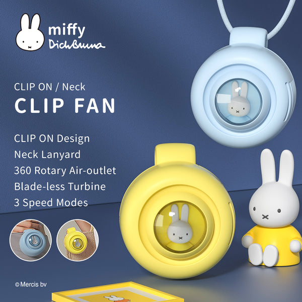 Miffy Mini Clip on Fan - MIPOW