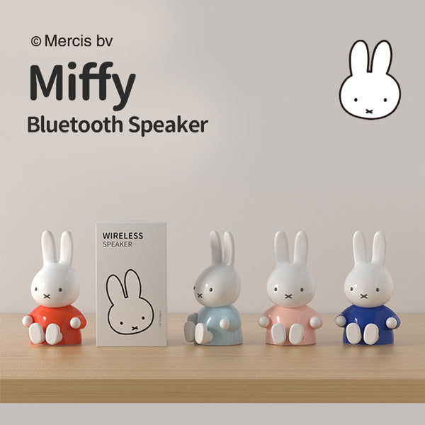 MIPOW x Miffy Karaoke Microphone Bluetooth Speaker with SD/TF card duet  sing karaoke machine Nijntje ミッフィー 米菲