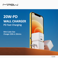 20W Mini-Cubic Wall Charger - MIPOW